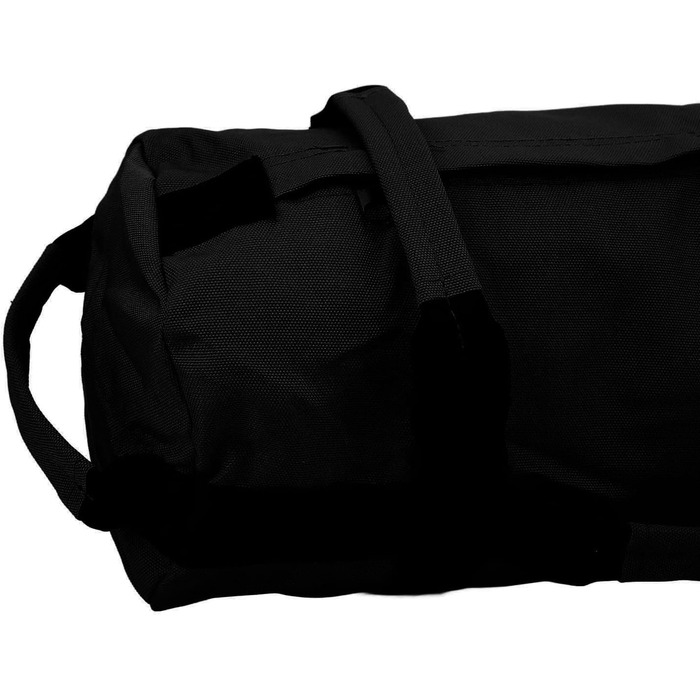 Спортивна сумка Septpenta Sturdy Sandbag, 6 ручок, тренувальний мішок з піском з підкладкою, багатофункціональна фітнес-вага для важкої атлетики, передні присідання, веслування в нахилі, біг на спині чорний