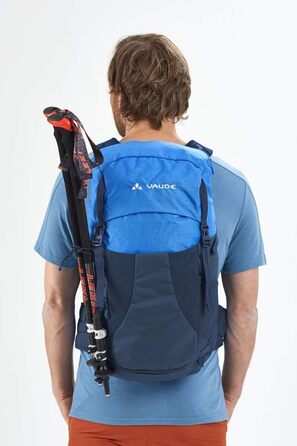 Туристичний рюкзак VAUDE Brenta 30 л оливковий, водостійкий, з дощовиком, для жінок і чоловіків, зручний трекінговий рюкзак з практичними відділеннями