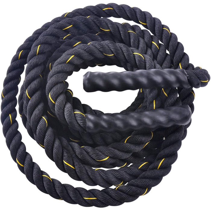 Мотузка NENGGE Battle Rope Ø38MM/Ø50MM з якорями, 9м/12м/15м