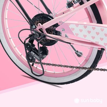 Велосипед Sun Baby 20 Серцевий 6-швидкісний Shimano для 6-10 років