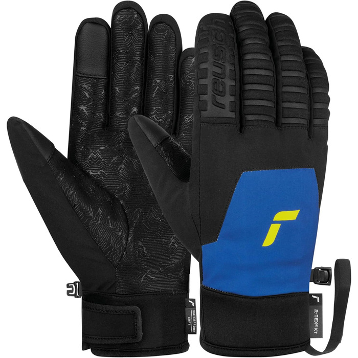 Рукавички Reusch Raptor R-tex Xt Touch-tec (8, синьо-жовті)