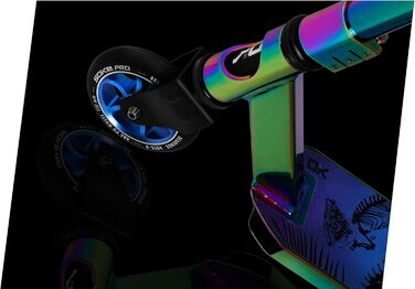 Трюковий самокат SOKE PRO Street Neo Chrome Kick Scooter з кульковим підшипником ABEC 9 Самокат Скутер для дорослих та дітей SOKE