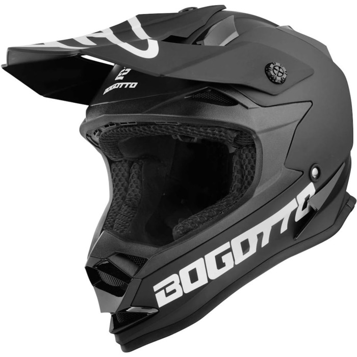 Шолом для мотокросу Bogotto V321 Solid, захисний мотошолом