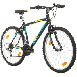 Чоловічий велосипед Mountain Bike Hardtail Active 26 дюймів (синьо-зелений, XL)