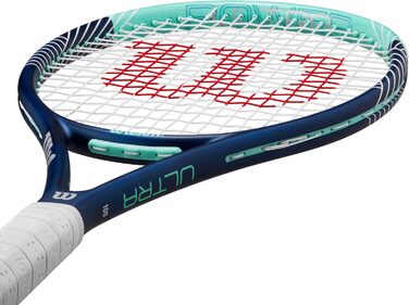 Ракетка Wilson Ultra Power 100 4-1/4 (2) Синій/Бірюзовий