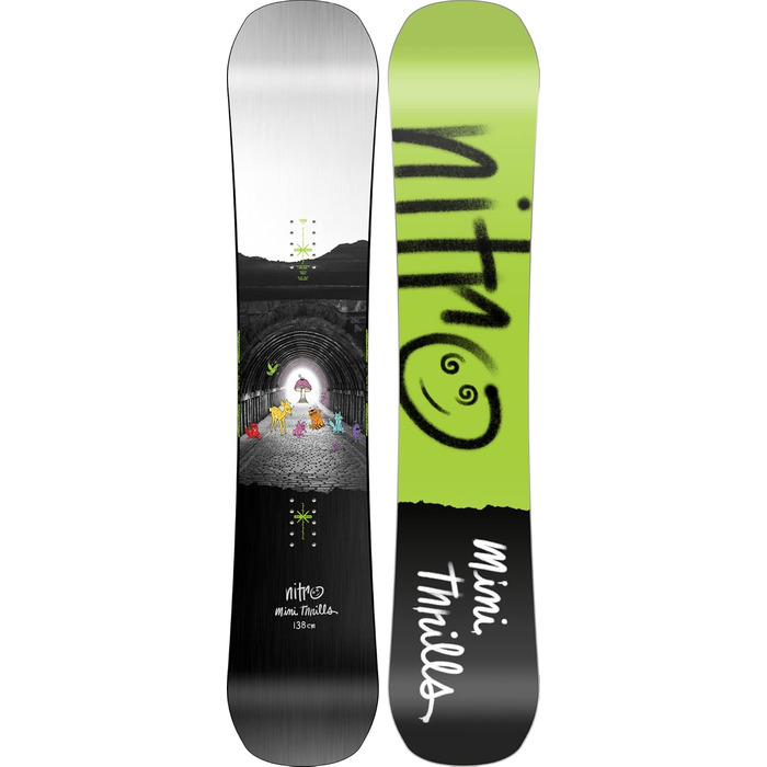 Сноуборди Молодіжні Міні Гострі відчуття 23 All Mountain Urban Freestyle Twin Board 138 Multicolor