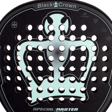 Ракетка Black Crown Special Master Padel чорна 335-370г