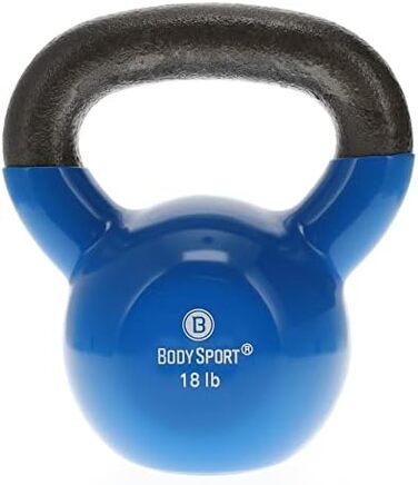 Гантель Body Sport чавунна з рукояткою, 8,2 кг