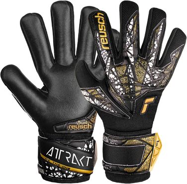 Воротарські рукавички Reusch Attrakt Silver NC Finger Support для дітей, унісекс