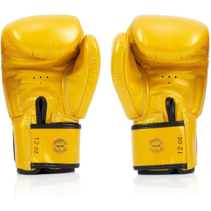 Рукавички Fairtex BGV19 Deluxe, 12 унцій, золото