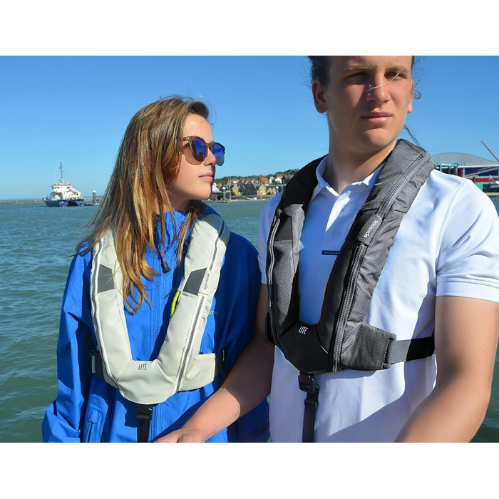 Рятувальний жилет Spinlock DeckVest LITE - Чорний - Легкий - Ультралегкий і низькопрофільний, зручна конструкція