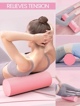 Фітнес-масажний ролик для тригерних точок, 2 шт., Foam Roller"