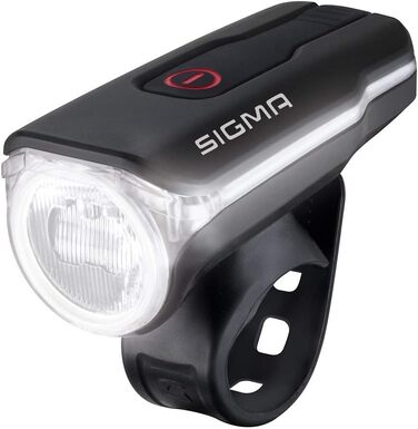 Велосипедна передня фара SIGMA Aura 60 USB, 60 люкс, StVZO, акумуляторна, 3 режими, водонепроникна, заряджається через USB