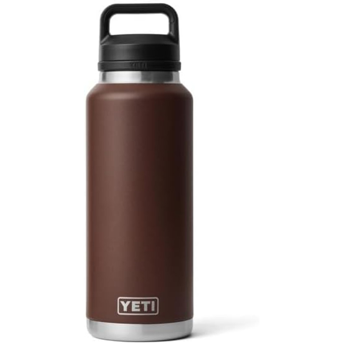 Термос-пляшка YETI Rambler 1.4 л з кришкою Chug, коричнева