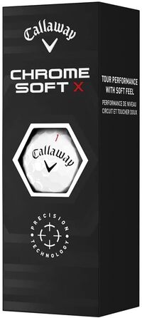 М'ячі Callaway Chrome Soft X унісекс для дорослих