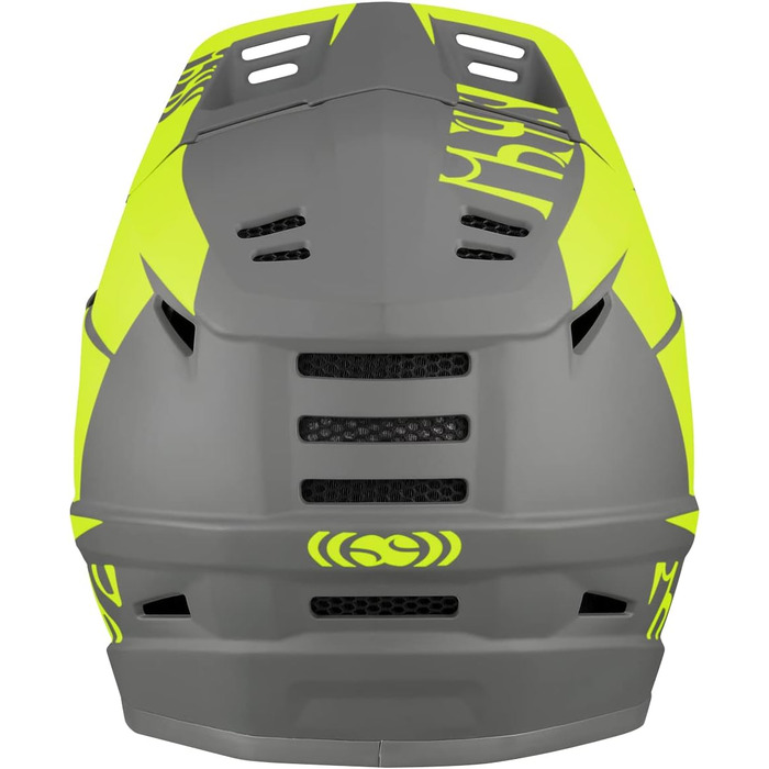 Шолом для даунхілу IXS XACT EVO лайм-графіт, MTB, захисний