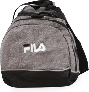 Спортивна сумка Fila Sprinter, 48,3 см, чорна/бірюзова пляма, сіра