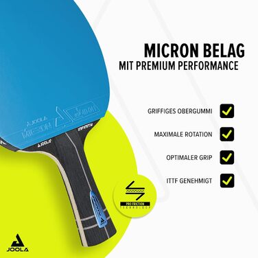 JOOLA професійна ракетка для настільного тенісу Infinity ITTF, карбонова, 7-шарова, для досвідчених гравців