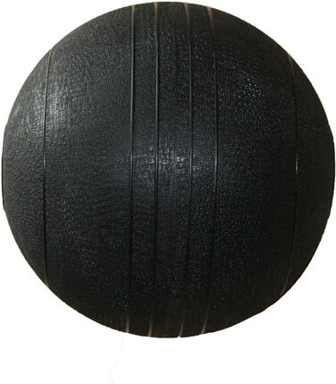 Медичний м'яч 12 20 30 кг Slam Ball Grippy Поверхня Вага М'яч для фітнесу Гумовий тренувальний чорний