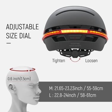Розумний велосипедний шолом LIVALL BH51M для дорослих з Bluetooth, автоматичним сенсором, LED-підсвіткою, SOS-сигналом, вбудованими мікрофоном і динаміками, знімним візором, для велосипеда, скейтборда, електровелосипеда