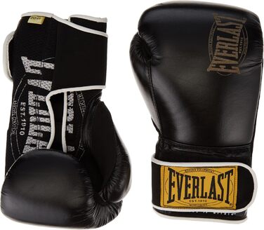 Боксерські рукавички Everlast 1910 Класичні чорні 16 унцій