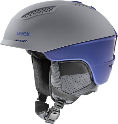 Гірськолижний шолом Uvex Unisex Adult Ultra Pro (сірий/чорнило, 59-61 см)