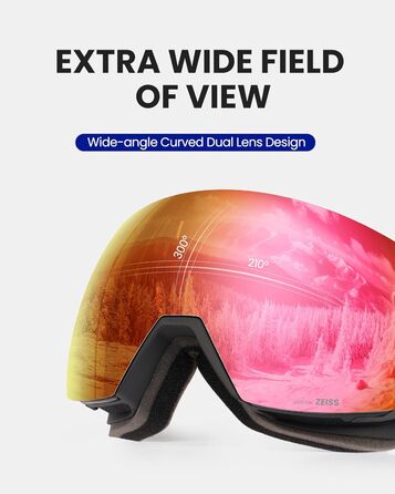 Окуляри OutdoorMaster Ultra від ZEISS, OTG, антифог, магнітні лінзи