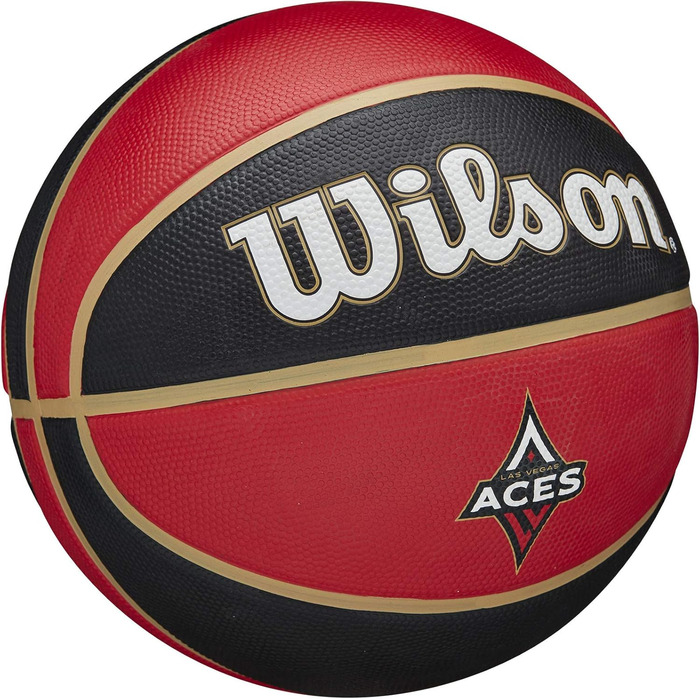 Баскетбольні м'ячі WILSON WNBA Team Tribute - жінки, офіційний продукт, розмір 15.2-72.4 см (Las Vegas Aces)