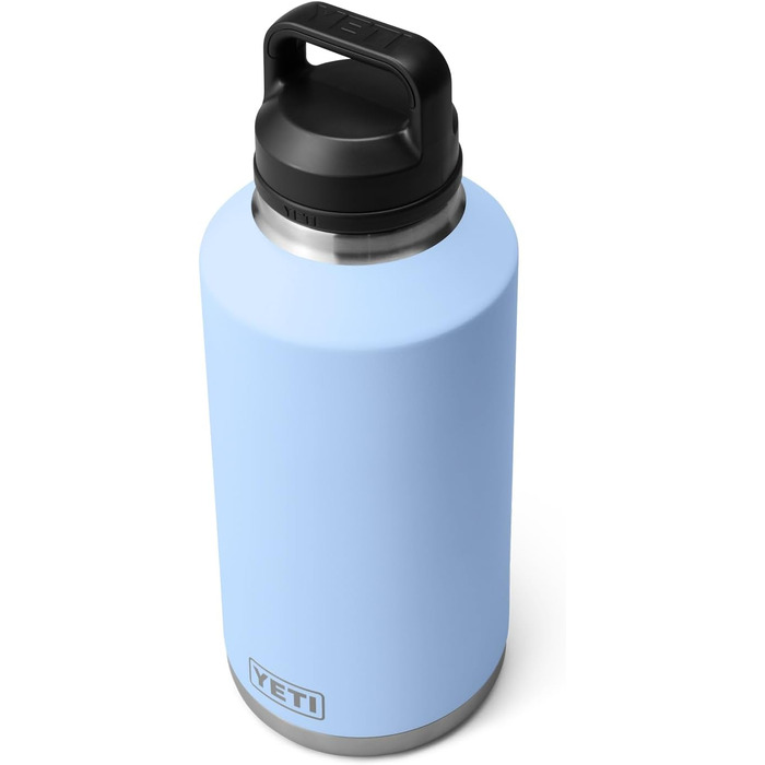 Термос YETI Rambler 1,8 л вакуумний, з нержавіючої сталі, герметичний, з кришкою-тримачем, синій