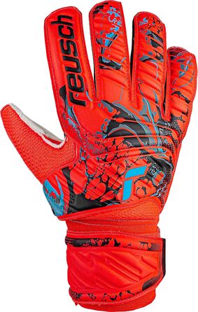 Рукавички Reusch Attrakt Solid, Grip, Outseam, розмір 7.5, черв/син.