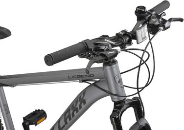 Алюміній 24, 26, 27.5 та гірський велосипед Shimano MTB велосипед для хлопчиків, дівчаток, чоловіків та жінок 21 швидкісний велосипед Gears Жіночий велосипед (сірий 2 D, 27.5 дюймів)