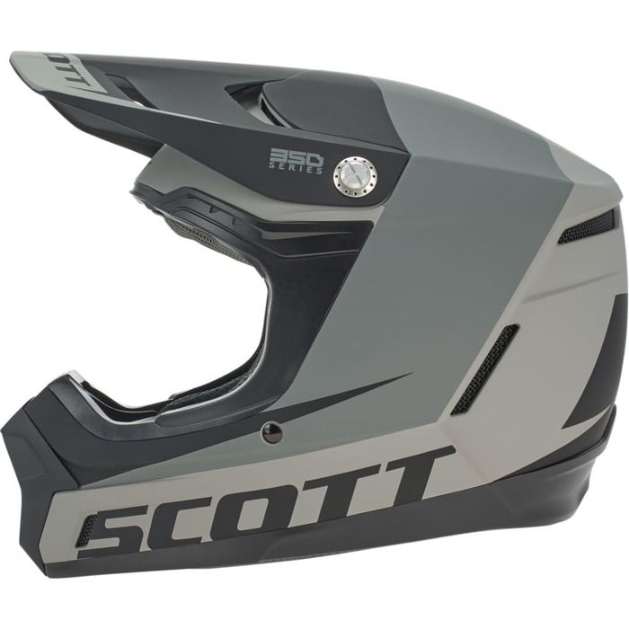 Шолом Scott 350 Evo Plus Carry MX Black 2022, розмір M (57-58см)