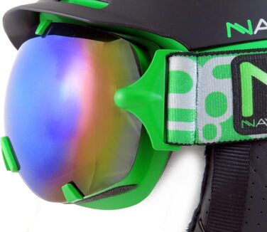 Окуляри NAVIGATOR PI Ski Goggles, унісекс, різні кольори (Зелений)