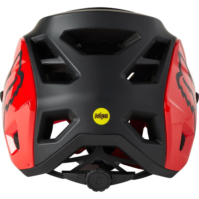 Унісекс велосипедний шолом Fox Racing Speedframe Pro з захистом IPS Air Node, BOA Fit, чорний/червоний, розмір S