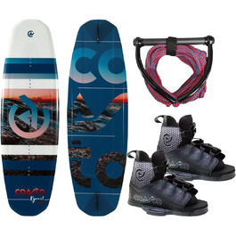 Гантель COASTO KYANIT 140 Пакет Wakeboard Flex з кріпленням 39-46