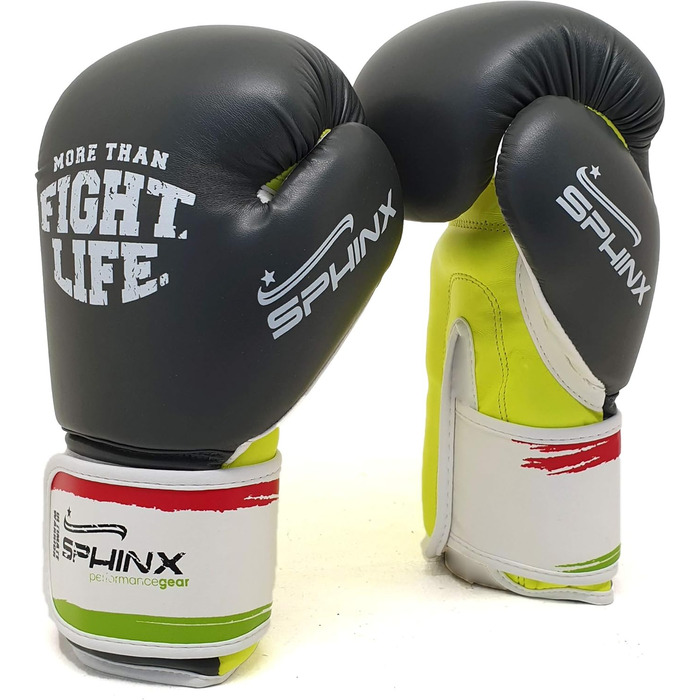 Боксерські рукавички SPHINX Ultimate Warrior, 10 oz, зелений, унісекс