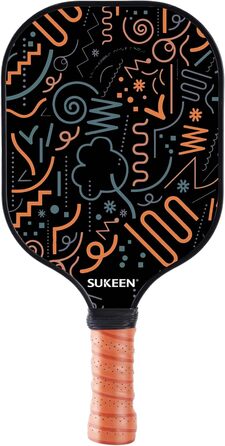 Ракетка Sukeen Pickleball, T700 Carbon, 16 мм стільниковий сердечник