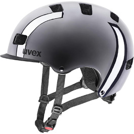 Велошолом Uvex HLMT 5 Bike Pro Chrome для міста, унісекс, з індивідуальним регулюванням та покращеною вентиляцією