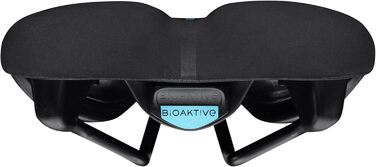 Велосипедне сідло Selle San Marco Bioactive Trekking Gel чорне, замша, унісекс