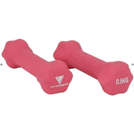 Гантелі Hit Fitness Neoprene Studio 0,5-10кг (2кг)