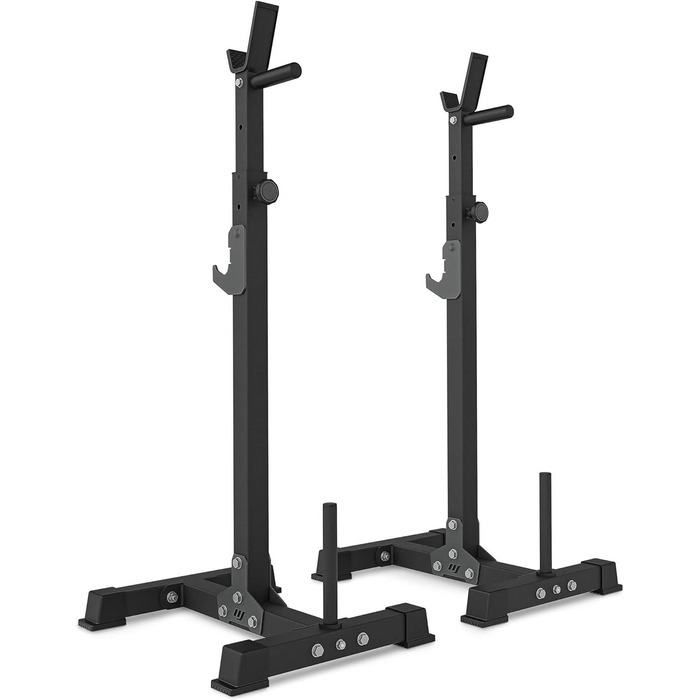 Багаторівневі стійки для штанги Marbo Sport MS-S108 (2 шт) з підставкою, дві варіанти, вироблено в ЄС