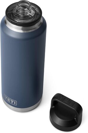 Термос-фляга YETI Rambler 1,4 л з кришкою Chug, синя
