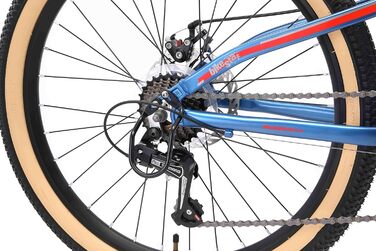 Велосипед BIKESTAR Alu 24, 9-14 років, 21-шв. Shimano, дискові гальма