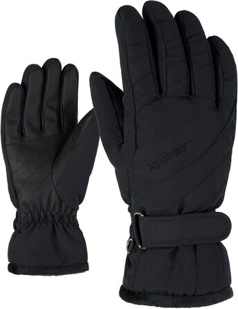 Лижні рукавички Ziener жіночі Kileni Pr Lady Glove/зимові види спорту 7.5 чорний