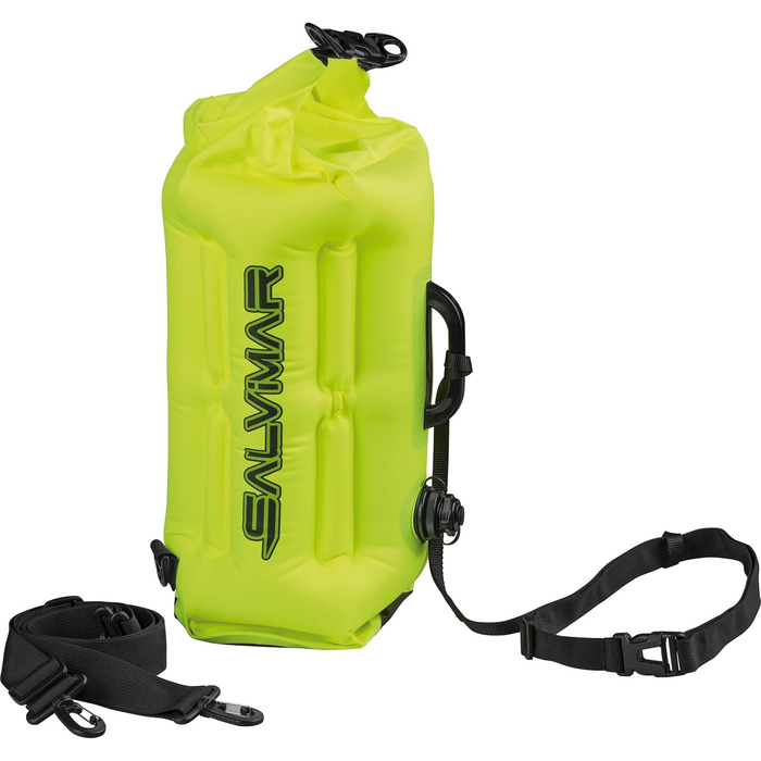 Буй для плавання SALVIMAR Swimmy Safe Bag 62 см, неоновий жовтий