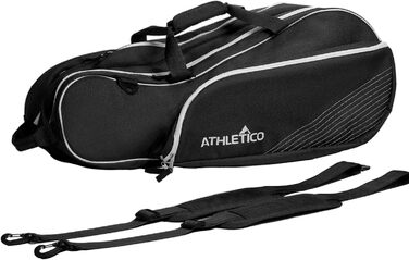 Тенісна сумка Athletico для 6 ракеток, м'яка, універсальна, для професіоналів і початківців, чоловіків і жінок