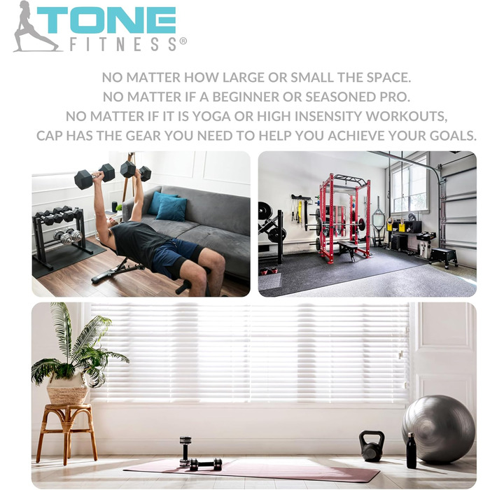 Жилет-обтяжувач Tone Fitness 5,4 кг для фітнесу та тренувань