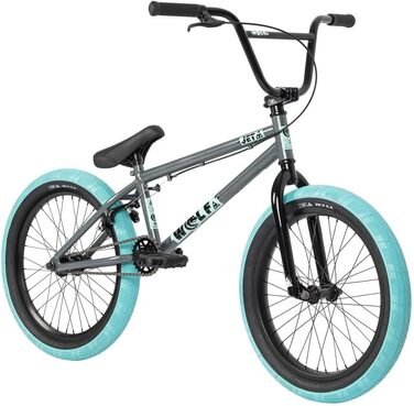 Велосипед BMX Jet Wolf 20 (сіро-бірюзовий) для фрістайлу