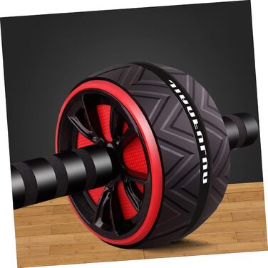 Тренажери WOONEKY Abdominal Wheel, чорні, 30x16 см - аксесуари для преса