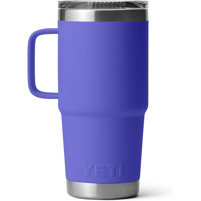 Кружка YETI Rambler, нерж. сталь, кришка Stronghold, ультрамарин, 20 унцій